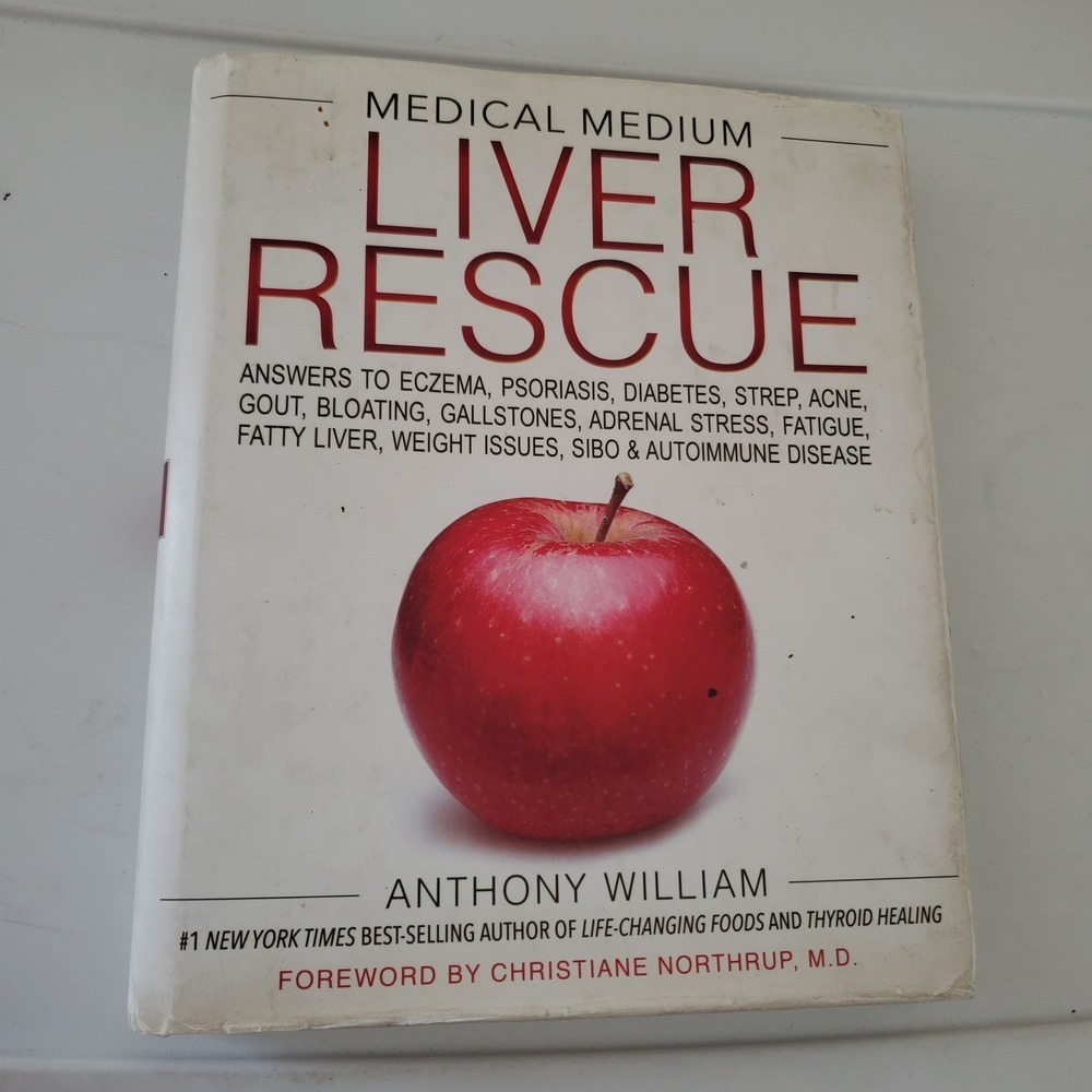 Medical Medium Liver Rescue Anthony William Hardcover Health Diet Book 2018